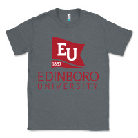 Charcoal Heather Edinboro University Classic Tee - linhVisuals