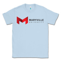 Dusty Blue Maryville University Classic Tee - linhVisuals