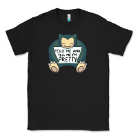 Black feed me snrlx Classic Tee - linhVisuals