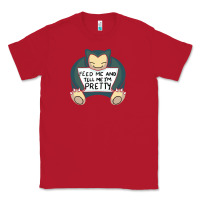 Red feed me snrlx Classic Tee - linhVisuals