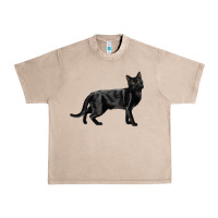 French Oak Bombay Cat Urban Heavy Tee - LillyAllenDesigns