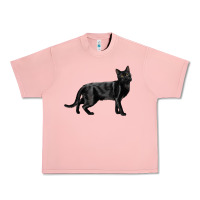 Salmon Bombay Cat Urban Heavy Tee - LillyAllenDesigns