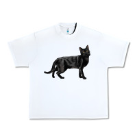 White Bombay Cat Urban Heavy Tee - LillyAllenDesigns