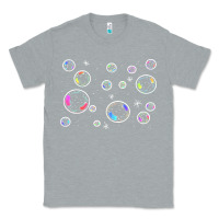 Heather Grey bubbles t  shirt bubbles t  shirt Classic Tee - linhVisuals