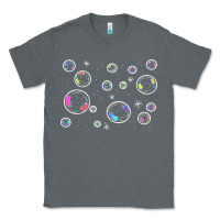 Charcoal Heather bubbles t  shirt bubbles t  shirt Classic Tee - linhVisuals