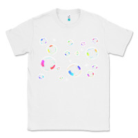 White bubbles t  shirt bubbles t  shirt Classic Tee - linhVisuals