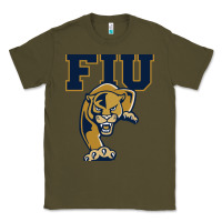 Army Green fiu panthers Classic Tee - linhVisuals