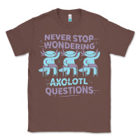 Chestnut axolotl questions Classic Tee - linhVisuals