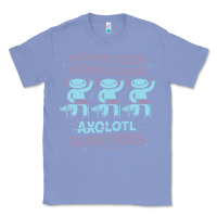 Colony Blue axolotl questions Classic Tee - linhVisuals
