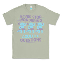 Matcha axolotl questions Classic Tee - linhVisuals