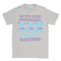 Moon Dust axolotl questions Classic Tee - linhVisuals