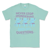 Seafoam axolotl questions Classic Tee - linhVisuals