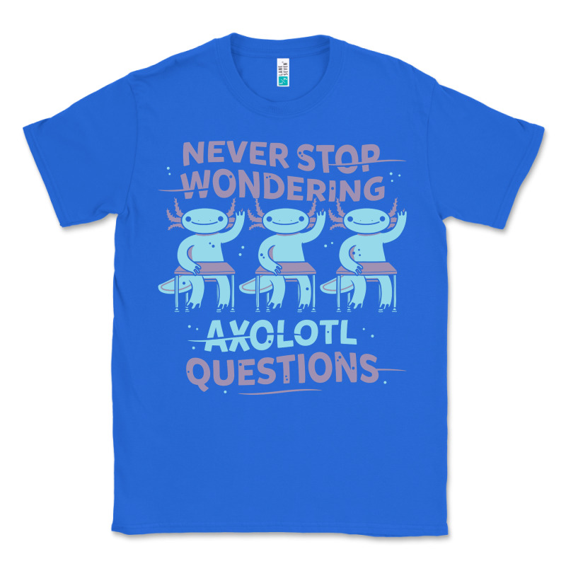 Axolotl Questions Classic Tee by linhVisuals | Teevron