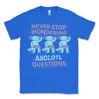 True Royal axolotl questions Classic Tee - linhVisuals