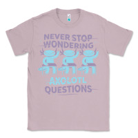 Lilac axolotl questions Classic Tee - linhVisuals