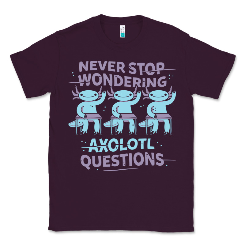 Axolotl Questions Classic Tee by linhVisuals | Teevron