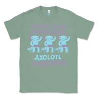 Sage axolotl questions Classic Tee - linhVisuals