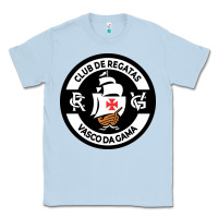 Dusty Blue vasco#da#gama Classic Tee - linhVisuals