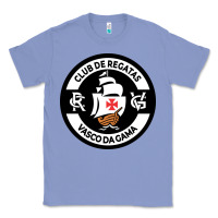 Colony Blue vasco#da#gama Classic Tee - linhVisuals