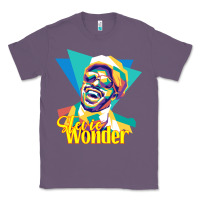 Lavender stevie wonder vintage Classic Tee - linhVisuals