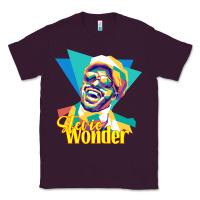 Plum stevie wonder vintage Classic Tee - linhVisuals