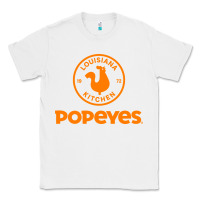 White suitable-popeyes-worn Classic Tee - linhVisuals