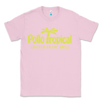 Bubblegum Pink suitable-pollo-tropical-worn Classic Tee - linhVisuals