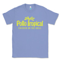 Colony Blue suitable-pollo-tropical-worn Classic Tee - linhVisuals