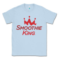 Dusty Blue suitable-smoothie-king-worn Classic Tee - linhVisuals