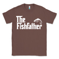 Chestnut mens the fishfather funny fish father day lover t shirt t shirt Classic Tee - linhVisuals