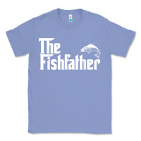 Colony Blue mens the fishfather funny fish father day lover t shirt t shirt Classic Tee - linhVisuals