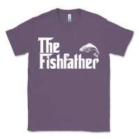 Lavender mens the fishfather funny fish father day lover t shirt t shirt Classic Tee - linhVisuals
