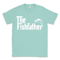 Seafoam mens the fishfather funny fish father day lover t shirt t shirt Classic Tee - linhVisuals