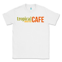 White suitable-tropical-smoothie-cafe-worn Classic Tee - linhVisuals