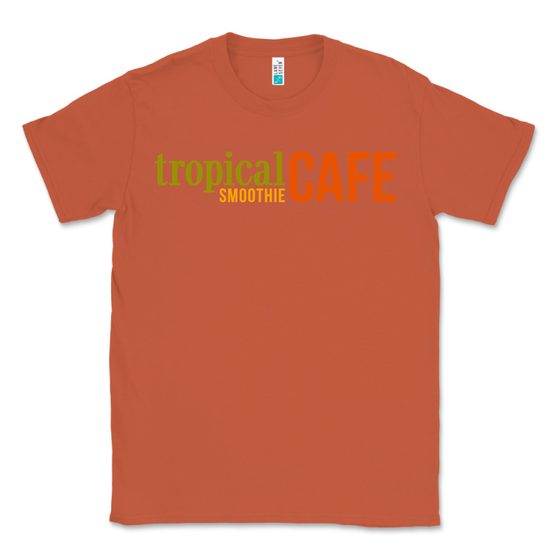 Suitable-tropical-smoothie-cafe-worn Classic Tee by linhVisuals | Teevron