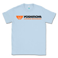 Dusty Blue suitable-yoshinoya-worn Classic Tee - linhVisuals