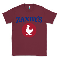 Burgundy suitable-zaxby's-worn Classic Tee - linhVisuals