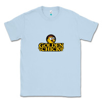 Dusty Blue suitable-golden-chick-worn Classic Tee - linhVisuals