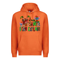 Carrot cup of chocolate and  with christmas stitch elf Premium Hoodie - AdoDesignShop