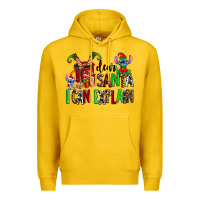 Lemon cup of chocolate and  with christmas stitch elf Premium Hoodie - AdoDesignShop