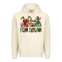 Tofu cup of chocolate and  with christmas stitch elf Premium Hoodie - AdoDesignShop