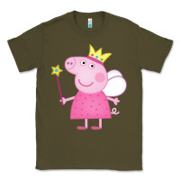 Army Green pig Classic Tee - linhVisuals