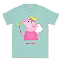 Seafoam pig Classic Tee - linhVisuals
