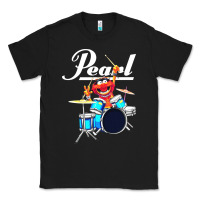 Black the muppet show animal playing pearl drums Classic Tee - linhVisuals