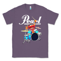 Lavender the muppet show animal playing pearl drums Classic Tee - linhVisuals