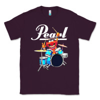 Plum the muppet show animal playing pearl drums Classic Tee - linhVisuals