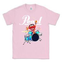 Bubblegum Pink the muppet show animal playing pearl drums Classic Tee - linhVisuals