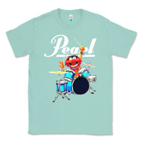 Seafoam the muppet show animal playing pearl drums Classic Tee - linhVisuals