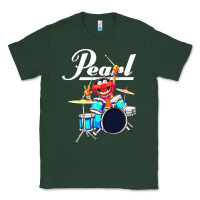 Sports Green the muppet show animal playing pearl drums Classic Tee - linhVisuals
