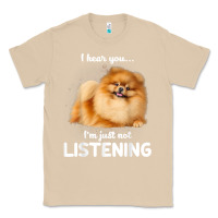Mushroom pomeranian i hear you not listening t shirt Classic Tee - linhVisuals